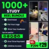 1000+ Study Motivation Reels Pack