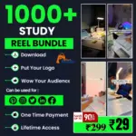 1000+ Study Motivation Reels Pack