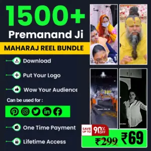 1500+ Premanand Ji Maharaj Viral Reel Bundle